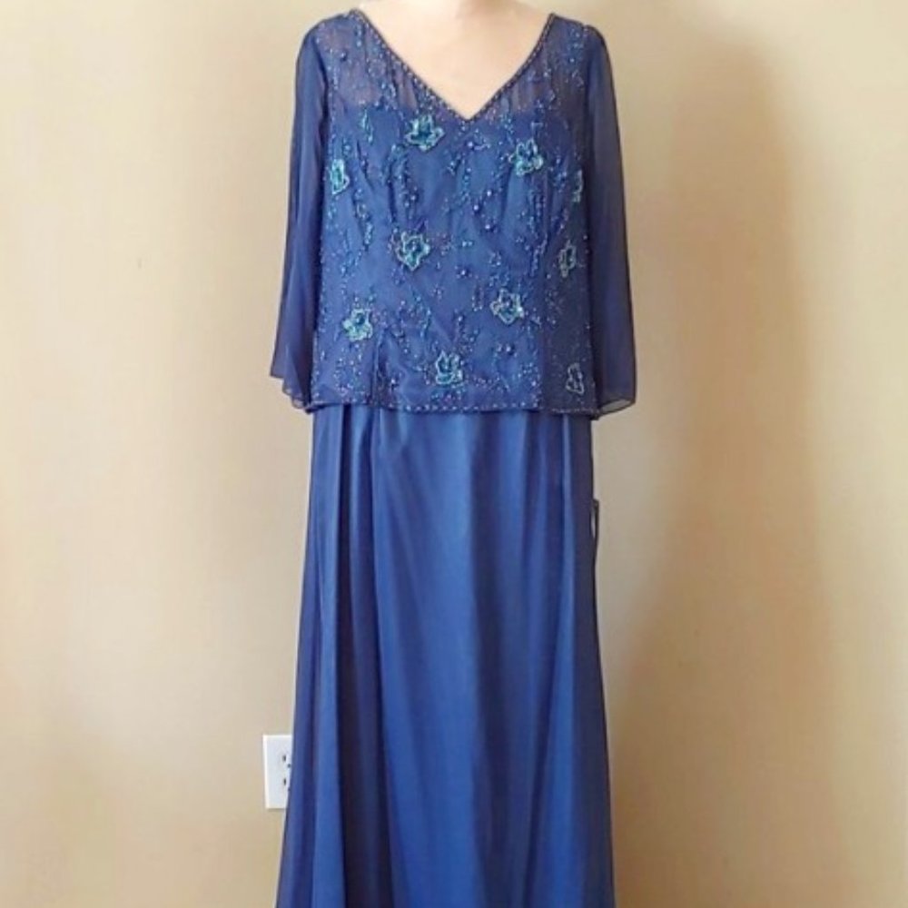 NWT Caviar Couture Long Gown in Plus size 22W